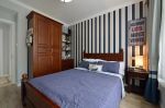 星河湾荟心园125平米三居美式卧室装修设计效果图