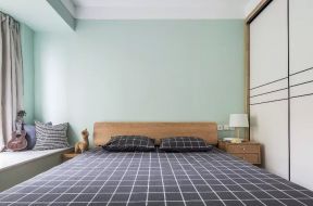 卓达龙湖上院北欧79平二居室卧室装修案例