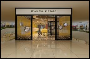 服装店门面设计图片 服装店门面装饰图 服装店门面装饰装修图片 2019