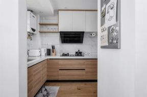 联泰天璞130平米三居现代厨房装修设计效果图