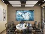140平米欧式风格办公室装修效果图