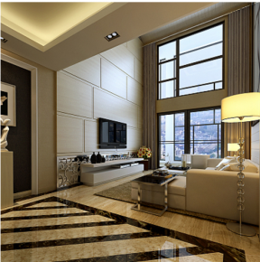 现代别墅客厅设计 2020现代别墅客厅设计效果图