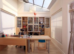 恒大天府半岛139平现代风格书房天窗设计效果图