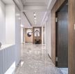 路福江韵华府160平米三居室现代风格走廊装修设计效果图