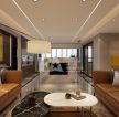唐宁国际180平米四居室港式轻奢风格客厅装修设计效果图