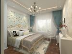 金地檀府120平古典风格家庭卧室设计效果图片