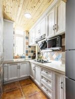 三居室105平米地中海风格厨房装修效果图片