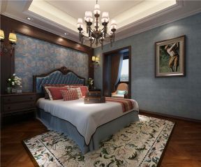 塞维利亚美式180平复式卧室装修案例