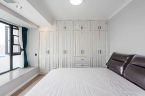中州天御110平米三居北欧卧室装修设计效果图