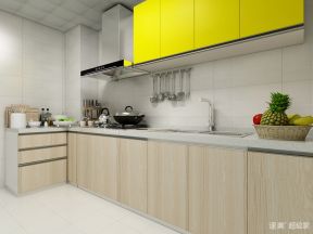 洲际亚洲湾简欧86平二居室厨房装修案例