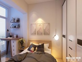 72平米两居室现代风格卧室装修效果图片赏析