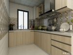 圣采泊尚现代简约110平三居室厨房装修案例