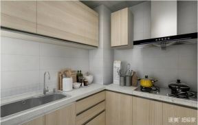 朗基少帅府现代简约83平二居室厨房装修案例