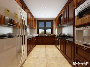 270平米别墅美式风格厨房装修效果图片大全