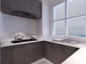 帝博湾107平米二居现代风格厨房装修设计效果图