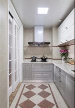 126平三居室美式风格厨房装修效果图片大全