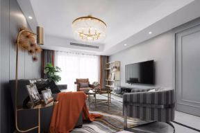 美式风格客厅装修效果图大全 2020美式风格客厅沙发效果图 
