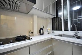 中铁城锦南汇95平现代风格厨房装修设计效果图