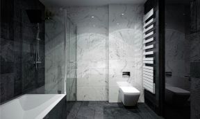 北斗七星城三居100平现代风格卫生间浴缸设计图
