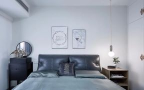 现代风格96平米三居室卧室装修效果图片欣赏