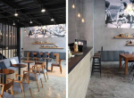 欧式复古风160平米咖啡厅装修案例