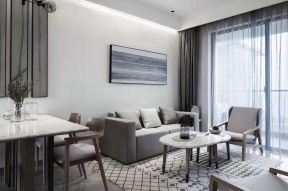 2020现代客厅灯具设计效果图 2020现代客厅沙发布艺图片 