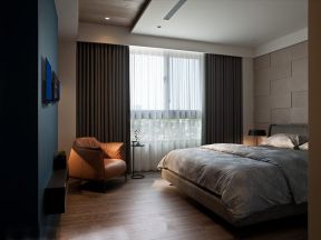 华府庄园北欧178平大平层卧室装修案例