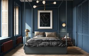 93平小户型欧式风格卧室装潢设计图