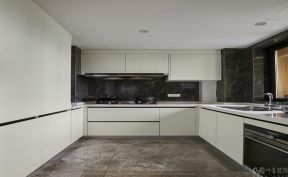 中德英伦联邦130平方米现代厨房装修效果图欣赏