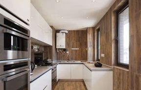 现代风格110平米复式厨房装修效果图片大全