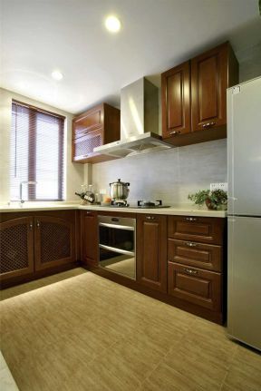 现代风格210平米别墅厨房装修效果图片大全