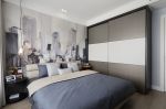天誉城95平米三居室温馨卧室装修设计效果图