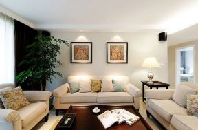 合能枫丹铂麓现代风格客厅家具沙发装潢效果图片