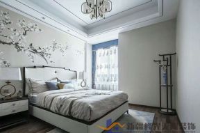 香悦湾中式风格二居160平卧室装修设计效果图