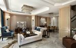 中旭中央城新中式风格客厅沙发装潢设计图片2023
