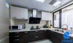 135平米现代风格三居室厨房装修效果图片大全