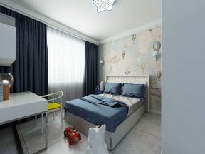 和谐家园150平现代风格儿童房卧室装修效果图