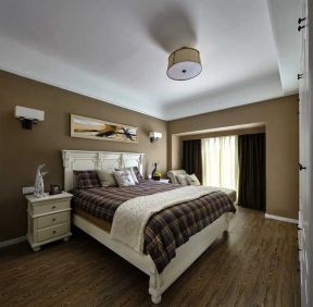 现代风格140平米四居室卧室装修效果图片大全