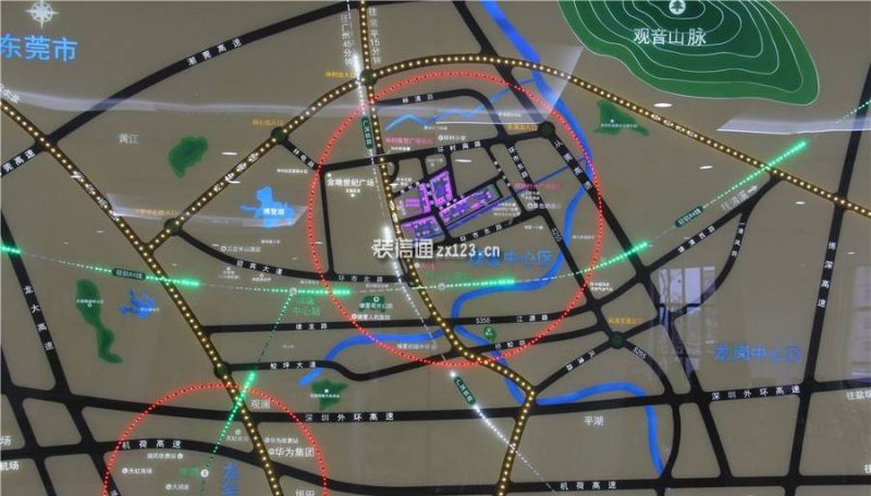 春晖国际城交通图
