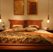 中式风格别墅258平米卧室装修效果图片赏析