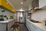 金科中央御园100㎡现代简约三居室厨房装修效果图