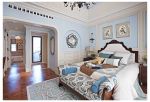 凯德风尚284平别墅地中海风格卧室尾凳设计图