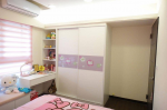 龙城国际五期98平米简约风格儿童房装修图片