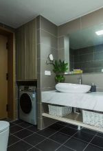 欧式风格128平三居室卫生间装修效果图片大全