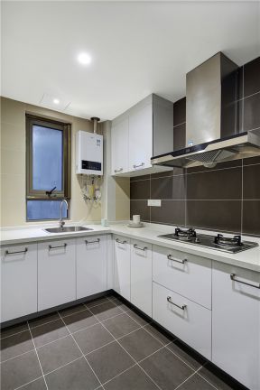 漾晴居现代简约130平三居室厨房装修案例