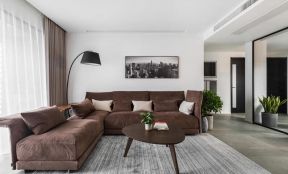 北城新天地95平米二居室北欧客厅沙发装修设计效果图