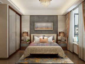尚浦名邸95平米二居现代卧室装修设计效果图