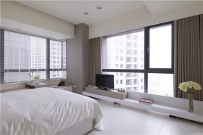 仙湖名苑现代简约164平三居室卧室装修案例