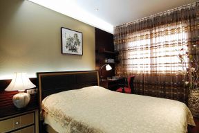中式风格125平米三居室卧室装修效果图片