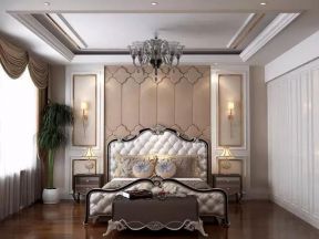 古典风格200平别墅卧室装修效果图片大全